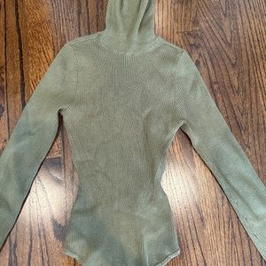 Turtleneck sweater bodysuit